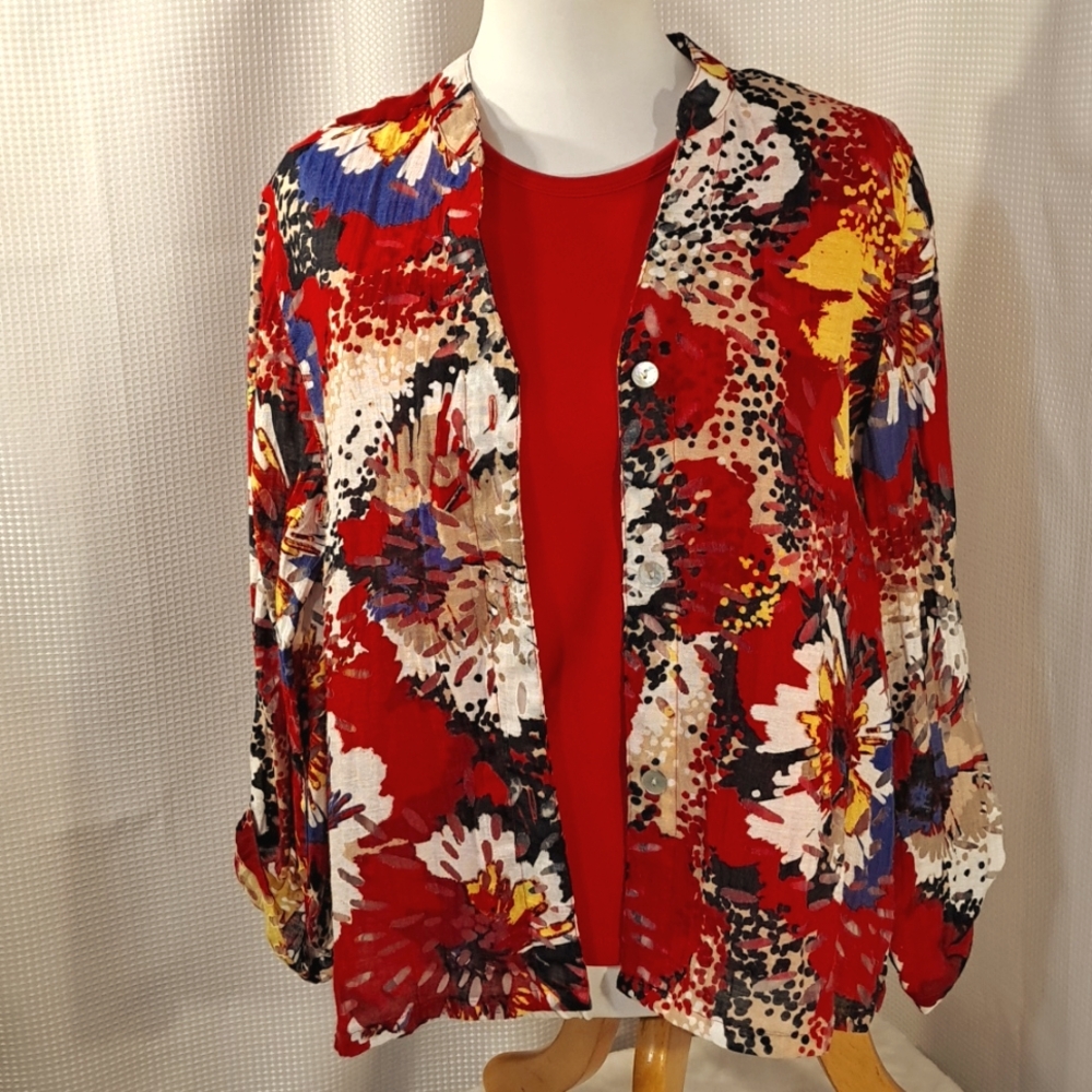 Ruby Rd. Set-Woman's Top +1
